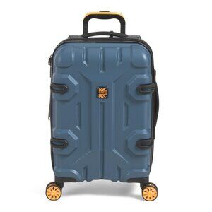 BRITBAG Dark Blue 21in Shielding Hardside Carry-on Spinner
